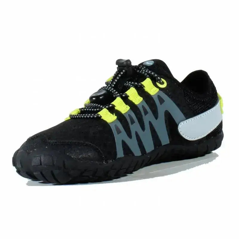 HI-Tec - Abyss Junior Noir/Citron - chaussures barefoot outdoor