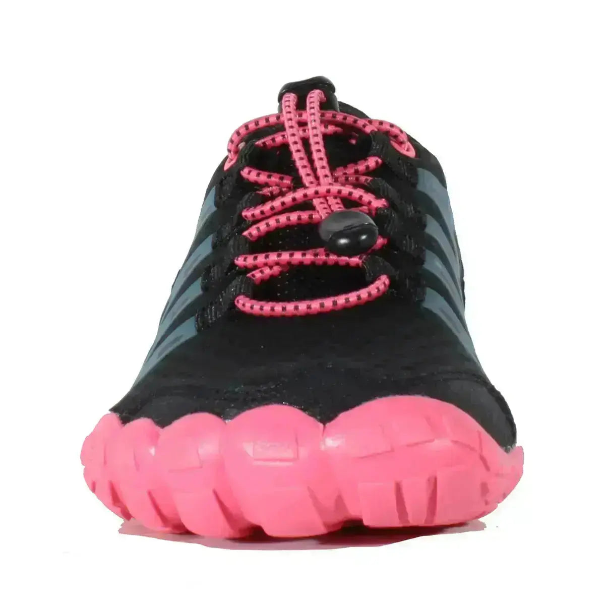 HI-Tec - Abyss Lady Negro/Fresa - zapatillas barefoot de senderismo para mujer