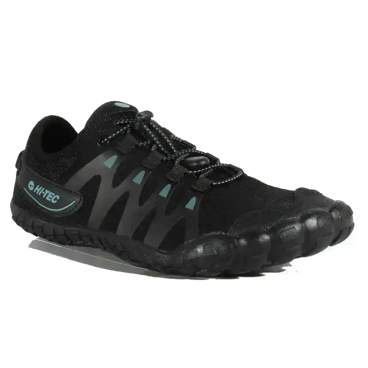 HI-Tec - Abyss Homme Noir/Gris - chaussures barefoot légères pour trekking et outdoor