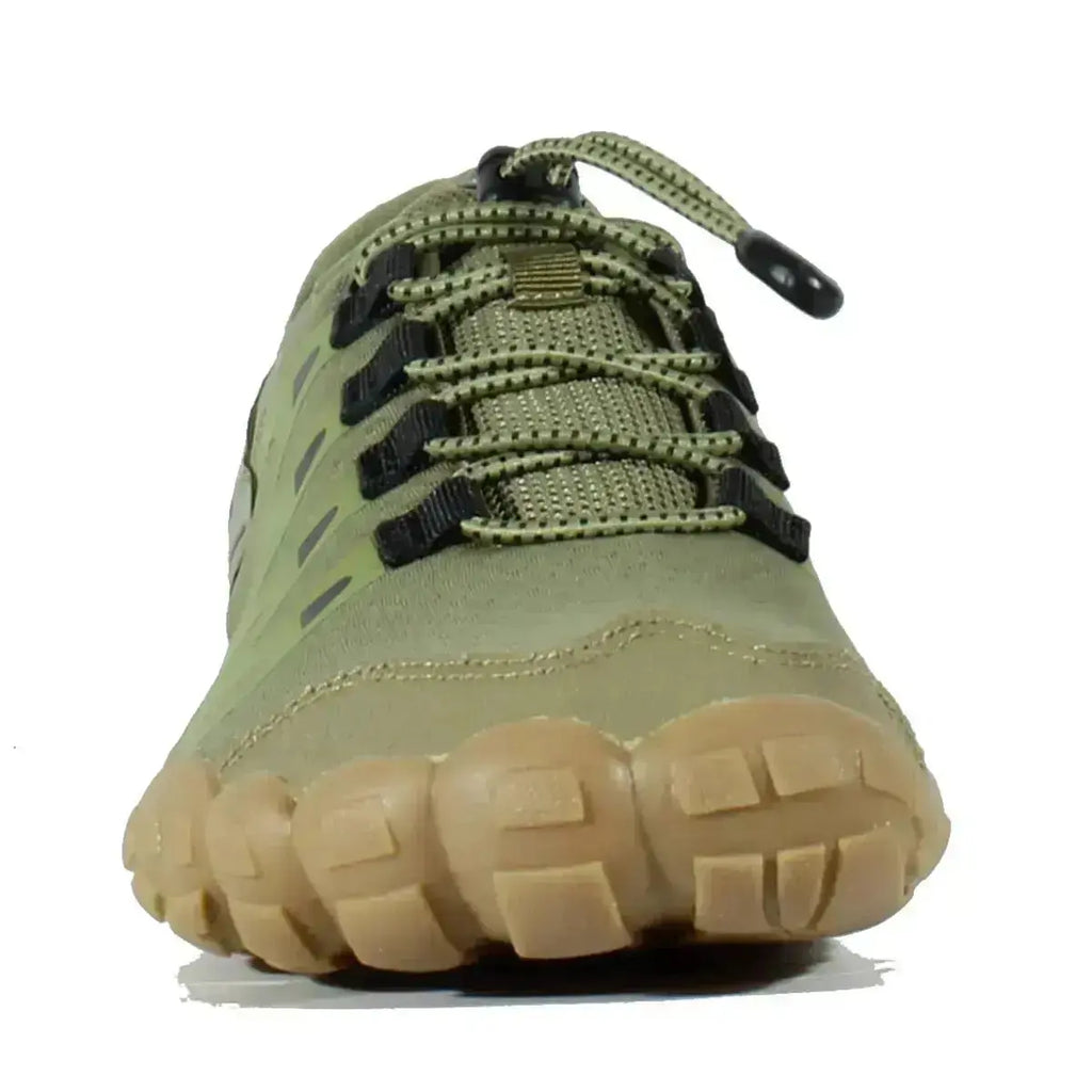 HI-Tec - Abyss Man Khaki - zapatillas barefoot ligeras para trekking y outdoor