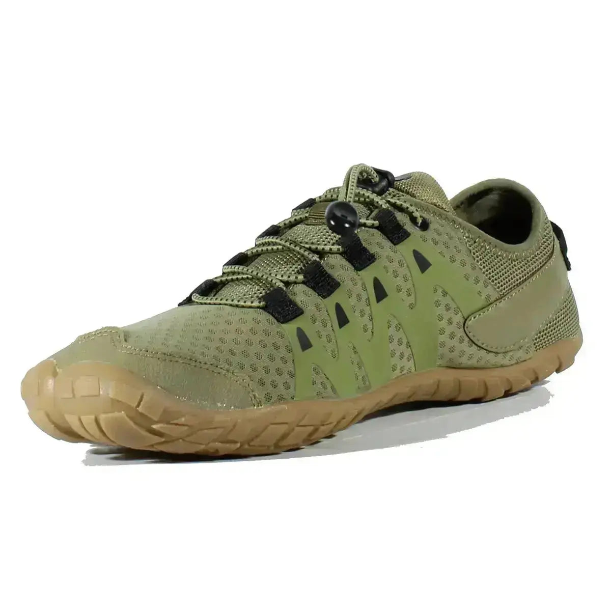 HI-Tec - Abyss Man Khaki - zapatillas barefoot ligeras para trekking y outdoor