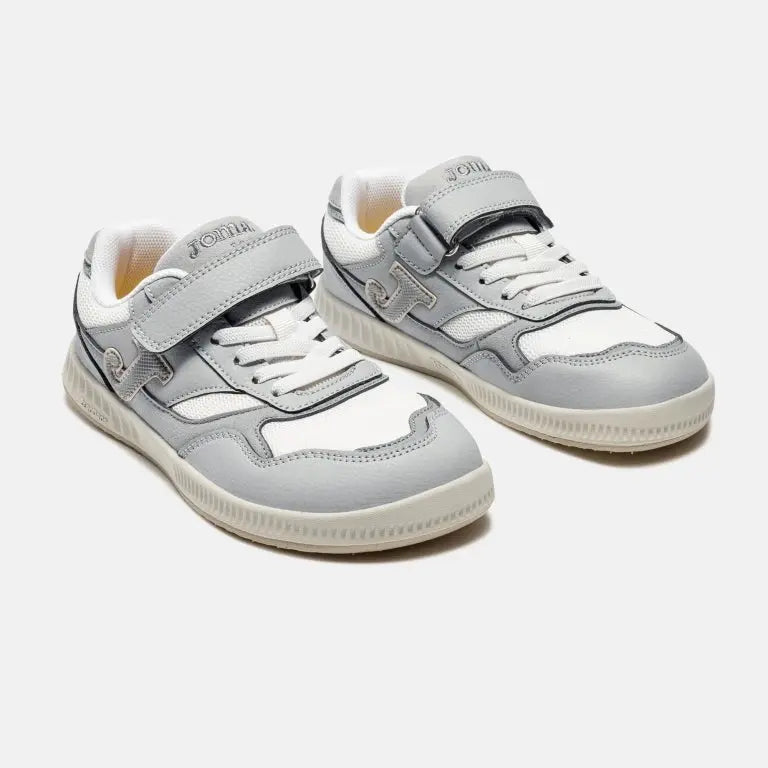 JOMA - Casual 1448 Kids Barefoot 2512 Gris Claro - Sneakers barefoot deportivos infantiles