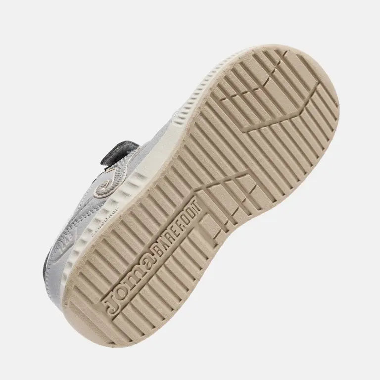 JOMA - Casual 1448 Kids Barefoot 2512 Gris Claro - Sneakers barefoot deportivos infantiles