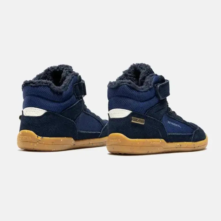 JOMA - Coco Aislatex Junior Barefoot 2503 Marino - Botines barefoot impermeables infantiles