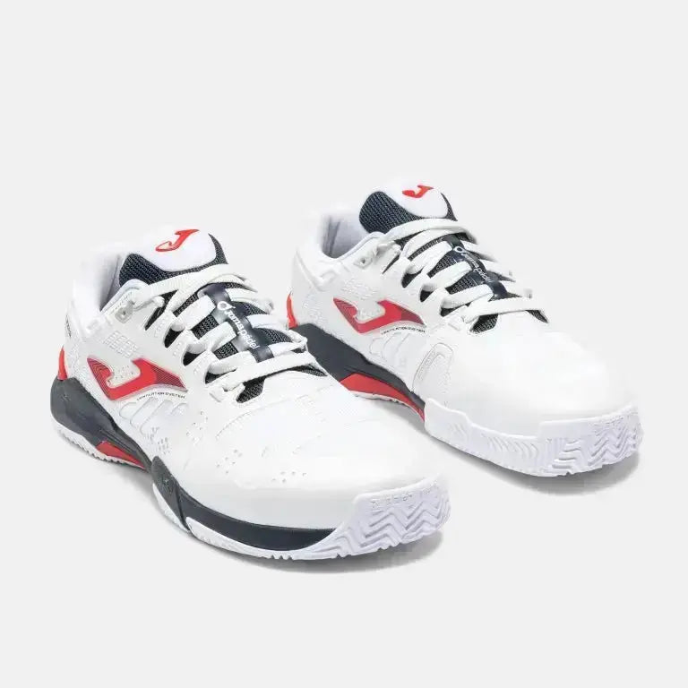 JOMA - Slam Homme Forme Pied 2502 Blanc - Chaussures barefoot pour padel
