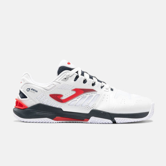 JOMA - Slam Men Foot Shape 2502 Blanco - Zapatillas barefoot para pádel