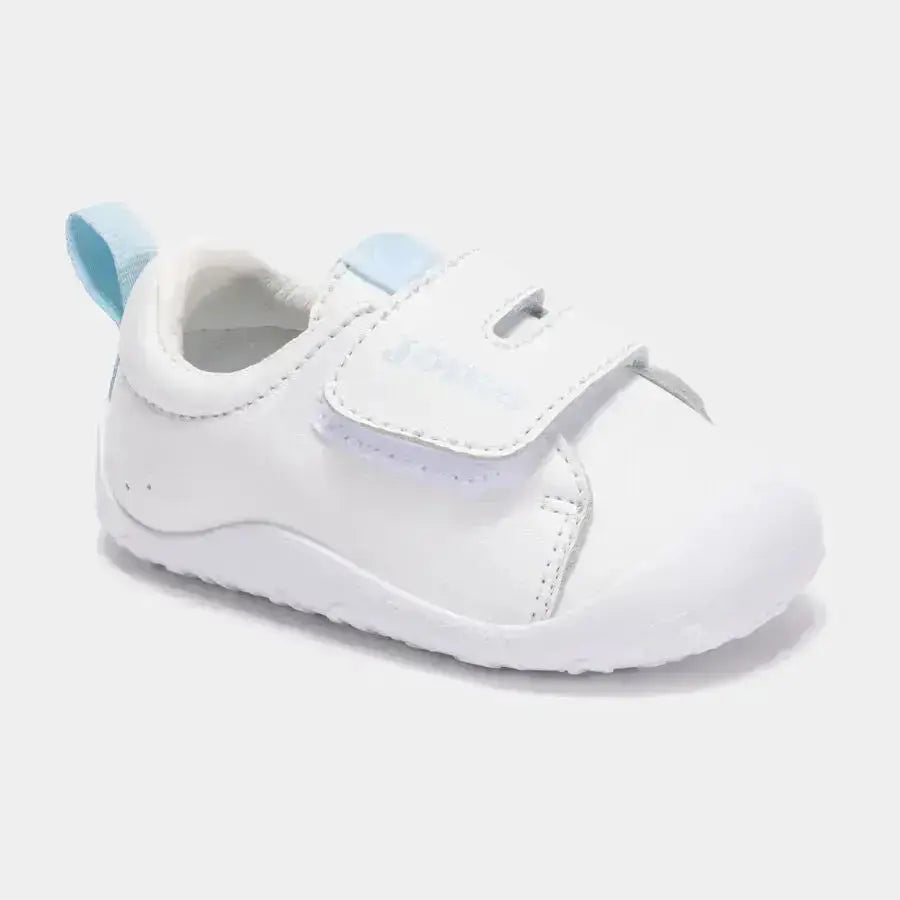 Joma - Teddy Baby Blanco & Azul - Zapatillas respetuosas de primeros pasos