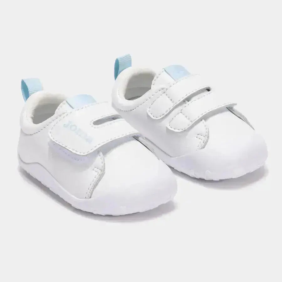 Joma - Teddy Baby Blanco & Azul - Zapatillas respetuosas de primeros pasos