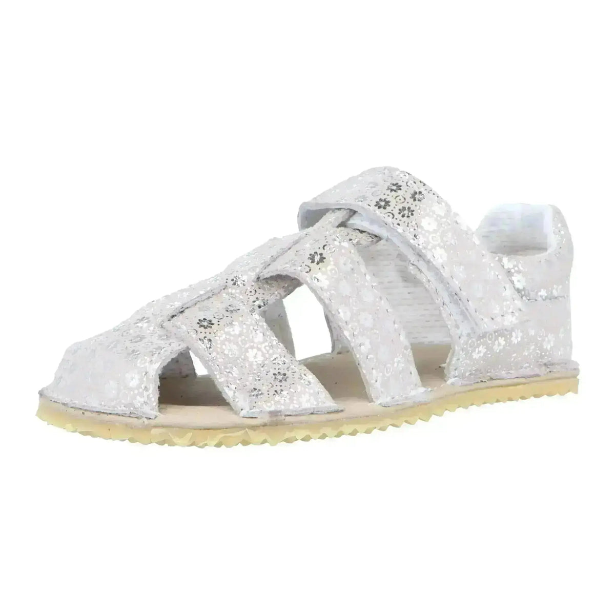 Jonap - Zula Beige estampado - Sandalias barefoot infantiles