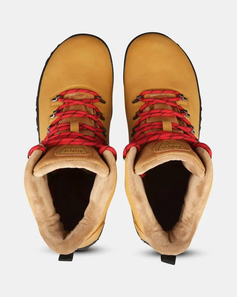Kilpi Bare High WP-U Beige - Botas Barefoot para Senderismo Impermeables