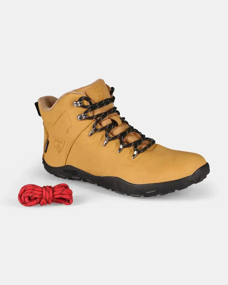Kilpi Bare High WP-U Beige - Botas Barefoot para Senderismo Impermeables