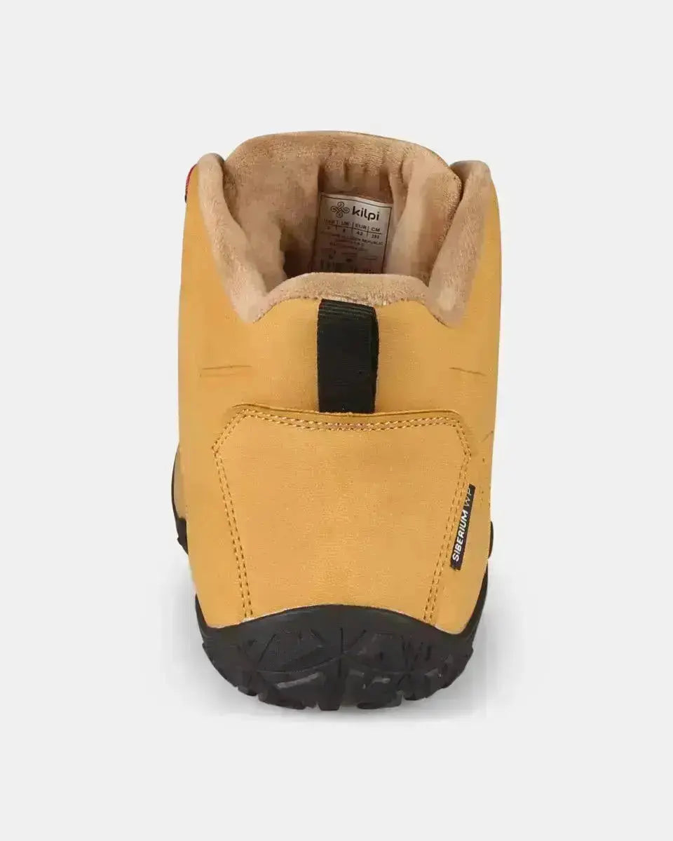Kilpi Bare High WP-U Beige - Botas Barefoot para Senderismo Unisex Impermeables
