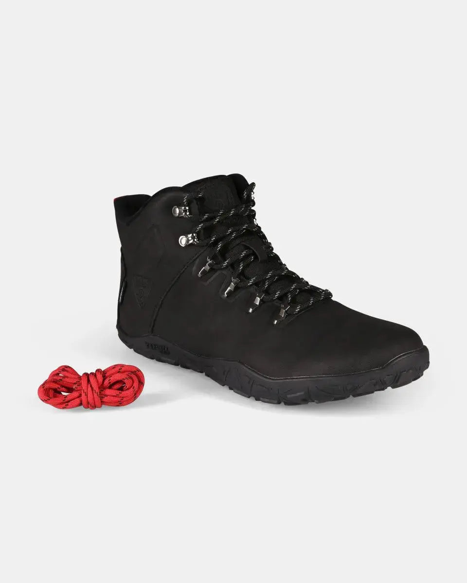 Kilpi Bare High WP-U Black - Botas Barefoot para Senderismo Impermeables