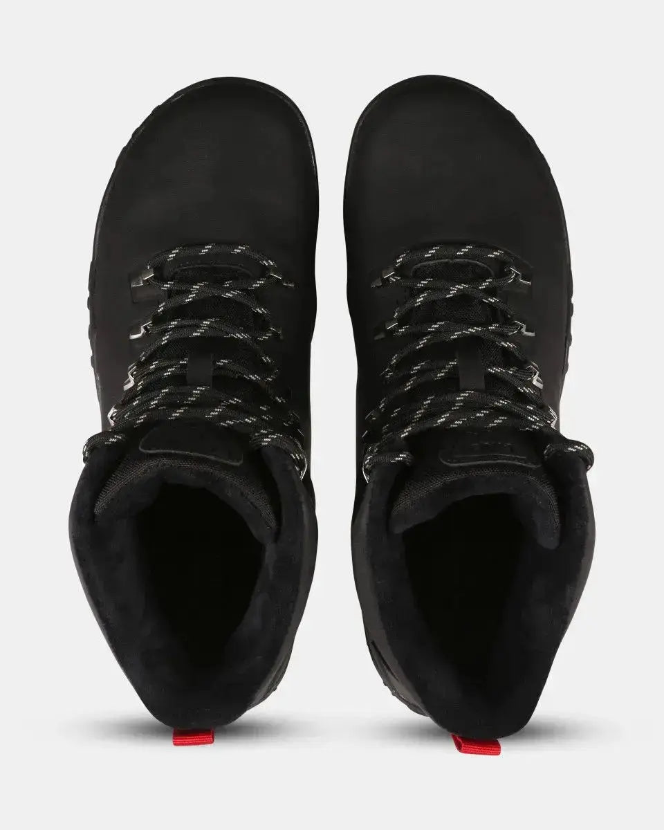 Kilpi Bare High WP-U Black - Botas Barefoot para Senderismo Impermeables