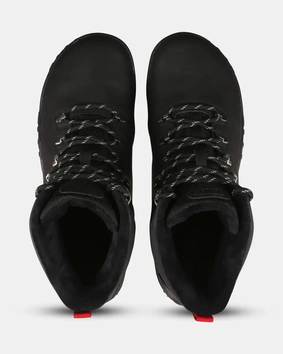 Kilpi Bare High WP-U Black - Botas Barefoot para Senderismo Impermeables