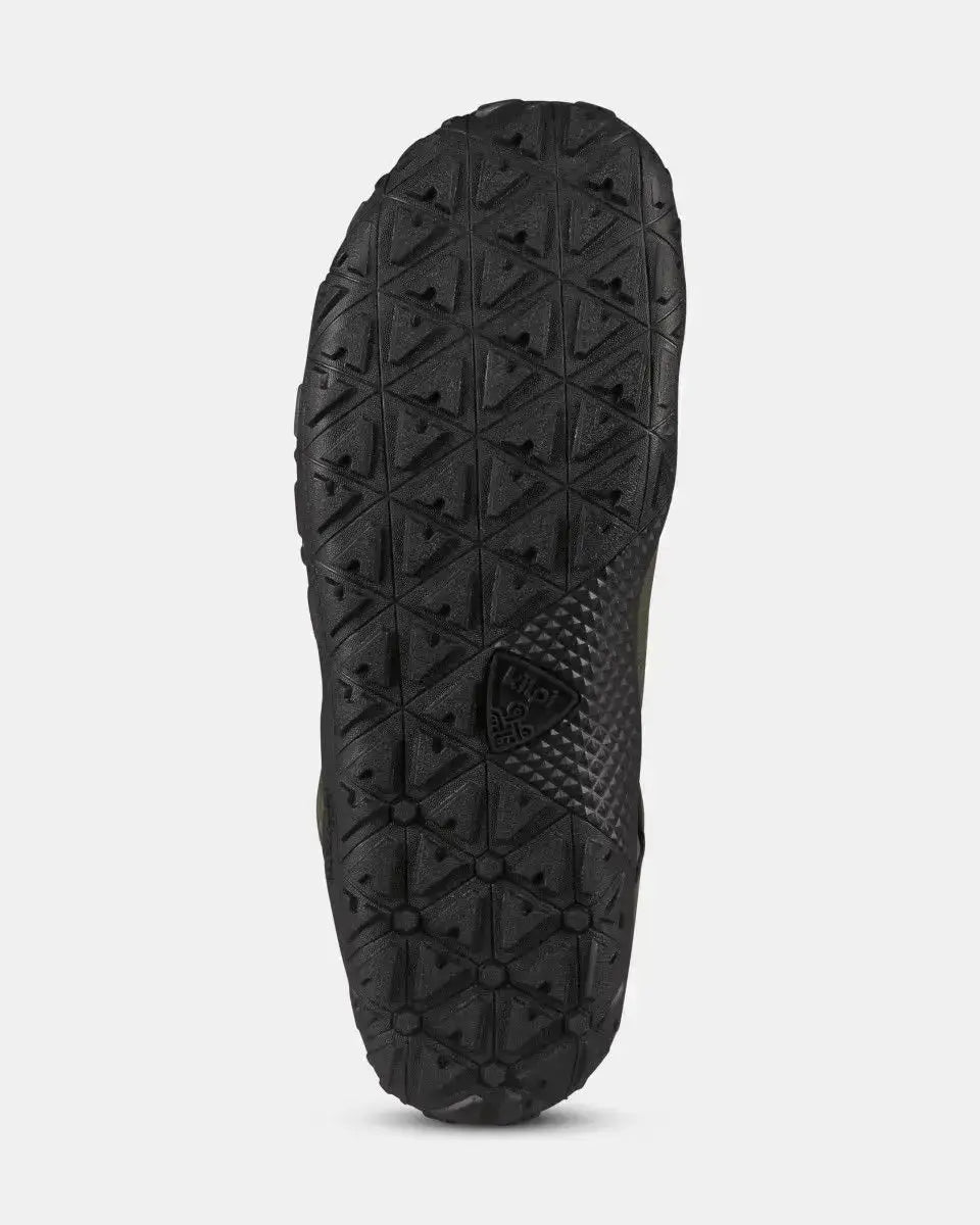 Kilpi Bare High WP-U Dark Green - Botas Barefoot para Senderismo Impermeables