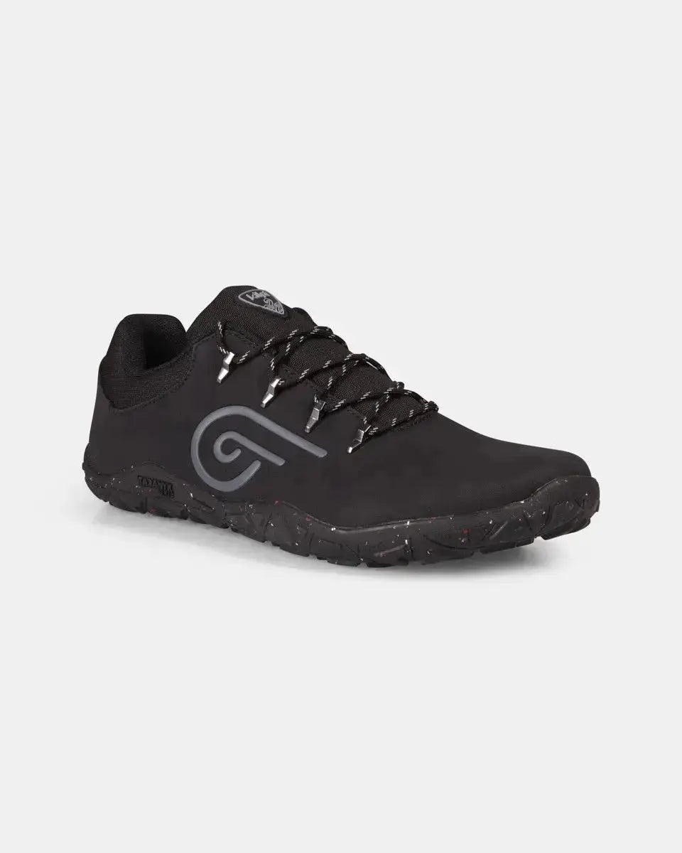 Kilpi Barelo Low-U Black - Zapatillas Barefoot para Senderismo