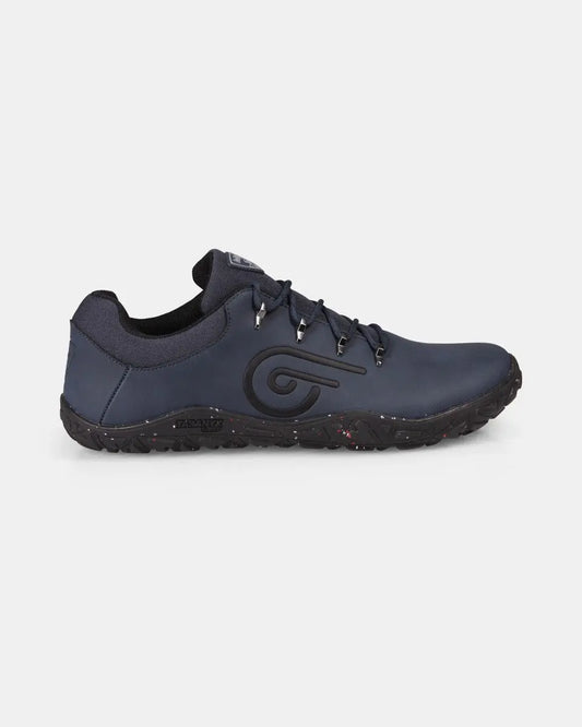 Kilpi Barelo Low-U Dark Blue - Zapatillas Barefoot para Senderismo