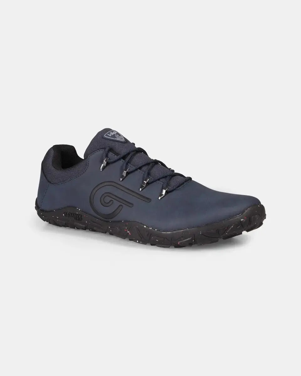 Kilpi Barelo Low-U Dark Blue - Zapatillas Barefoot para Senderismo