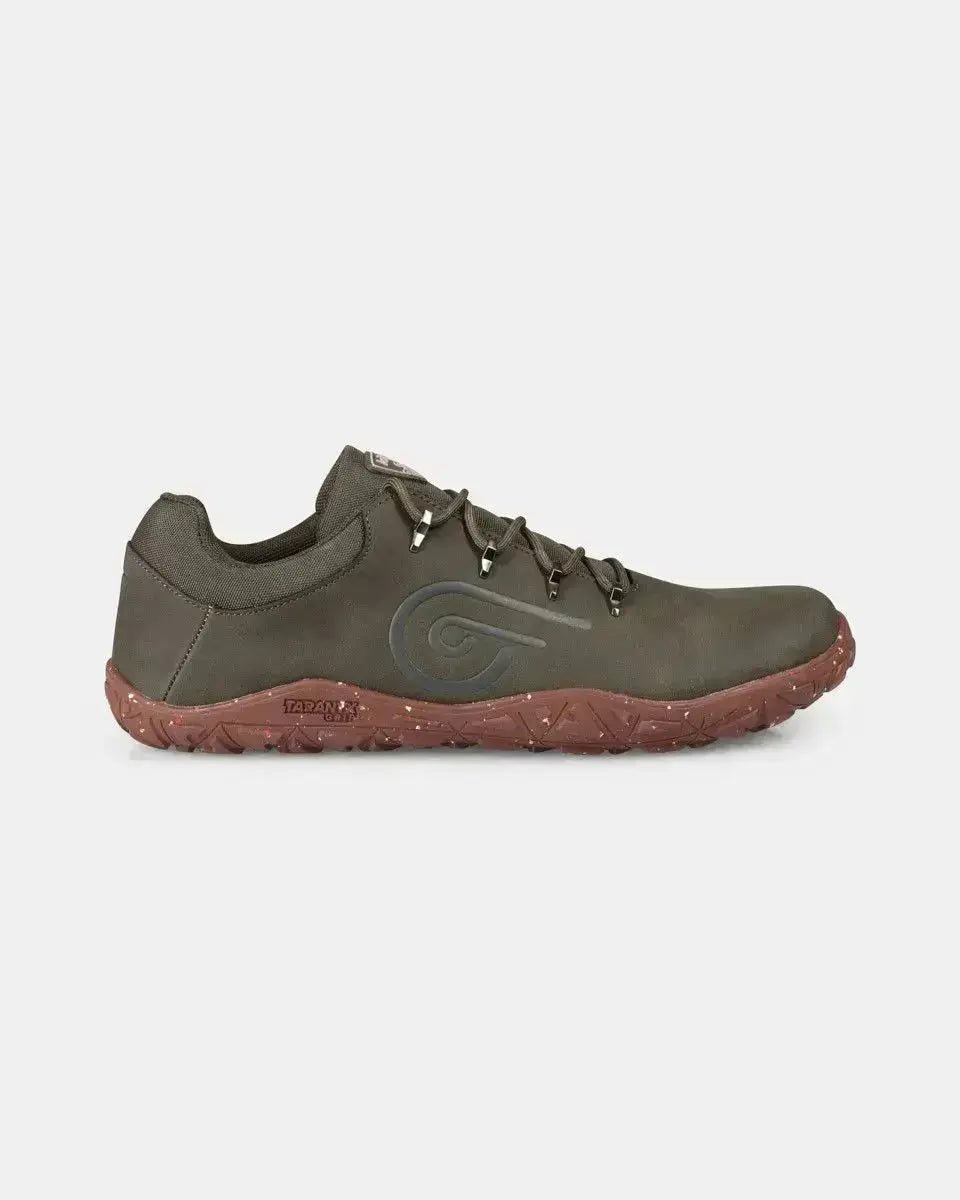Kilpi Barelo Low-U Green - Zapatillas Barefoot para Senderismo unisex