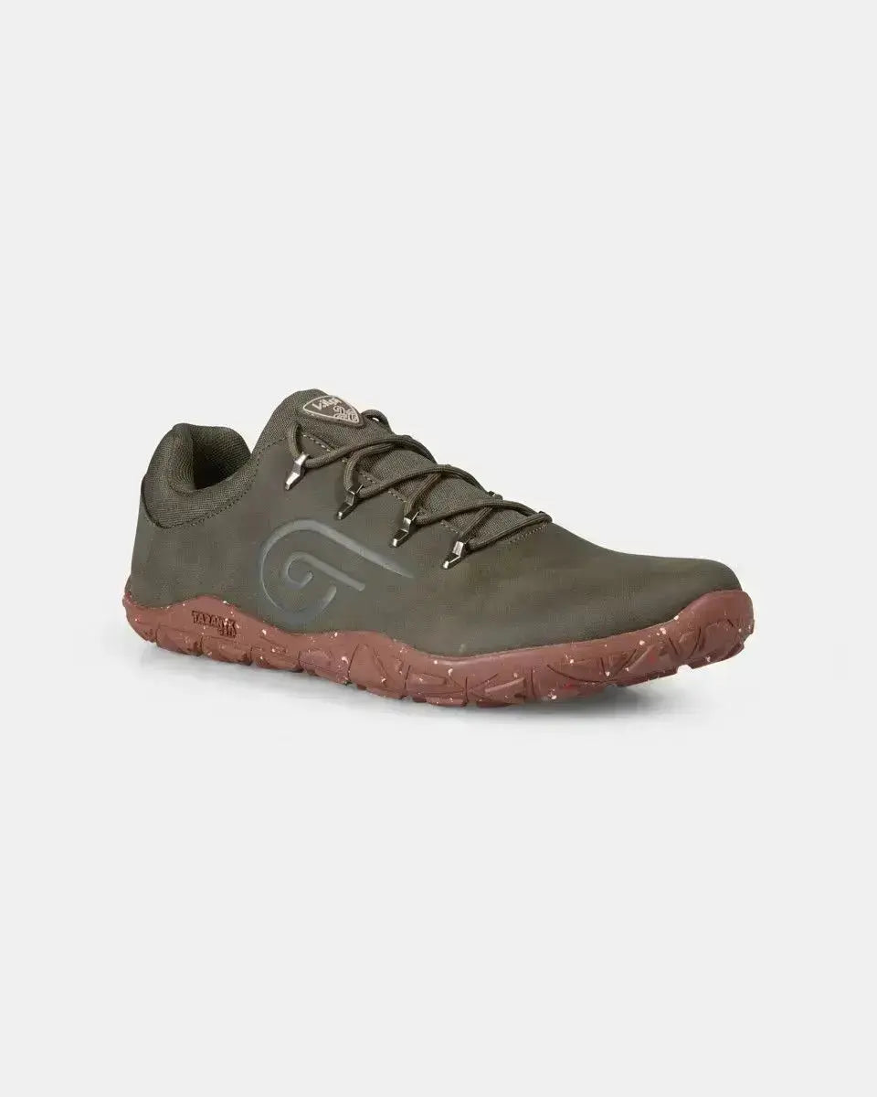 Kilpi Barelo Low-U Green - Zapatillas Barefoot para Senderismo unisex