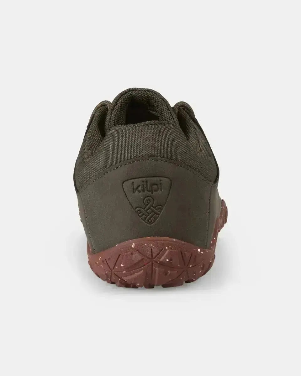 Kilpi Barelo Low-U Green - Zapatillas Barefoot para Senderismo unisex