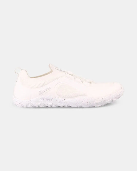 Kilpi Step Low-U White - Deportivas Barefoot Ligeras para Senderismo