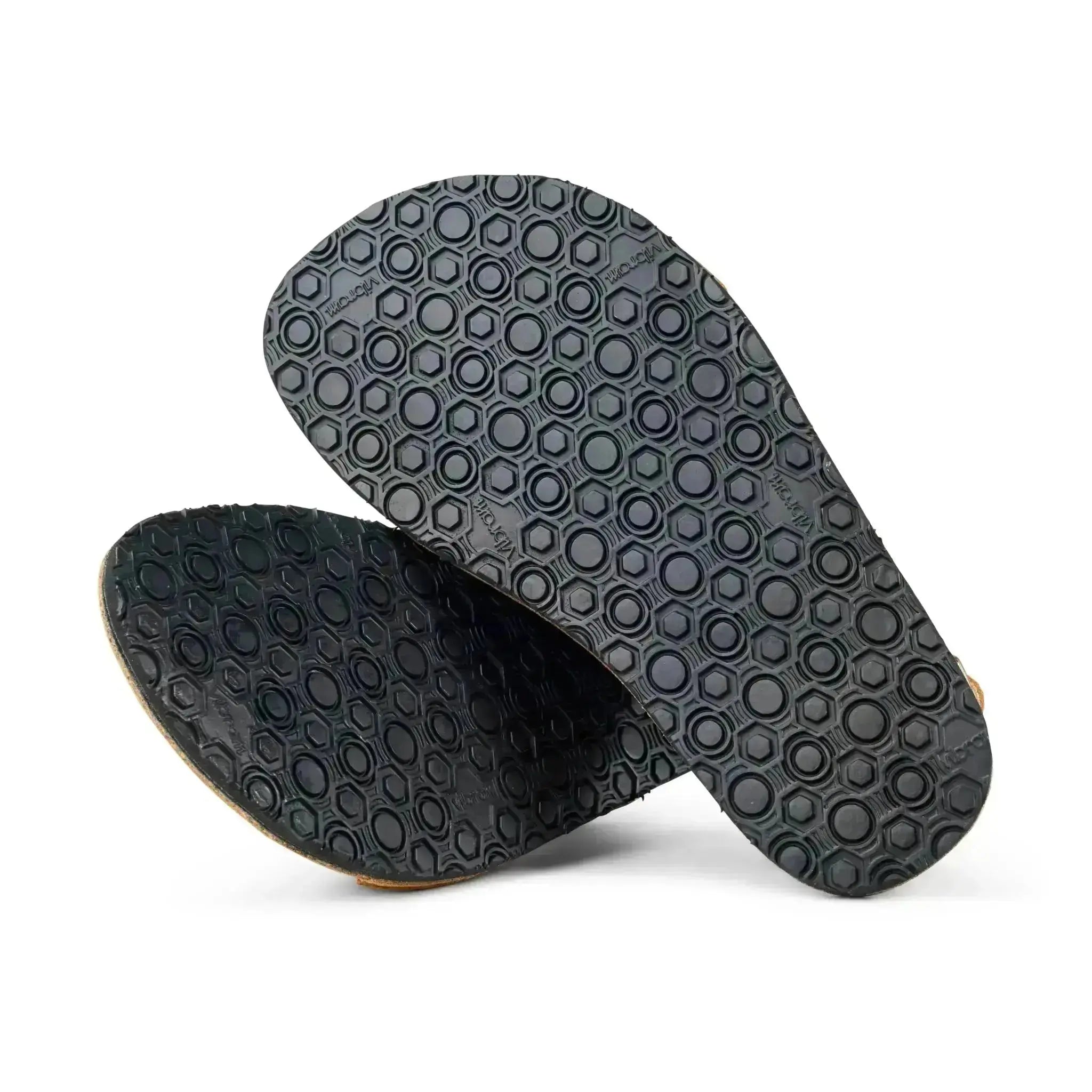 Koel - Ada Cognac - sandalias barefoot triple hebilla