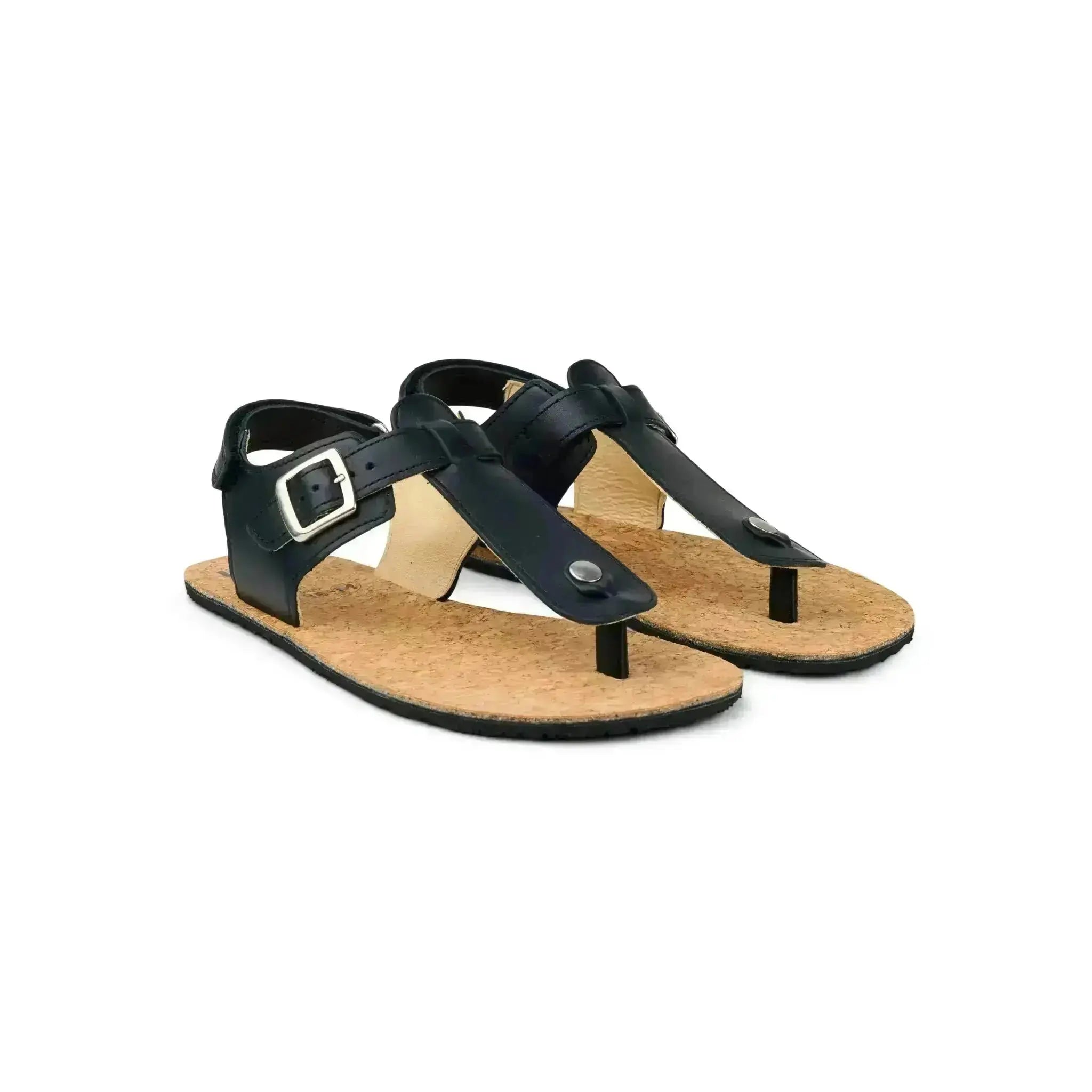 Koel - Ariana Napa Black - sandalias barefoot de dedo negras para mujer