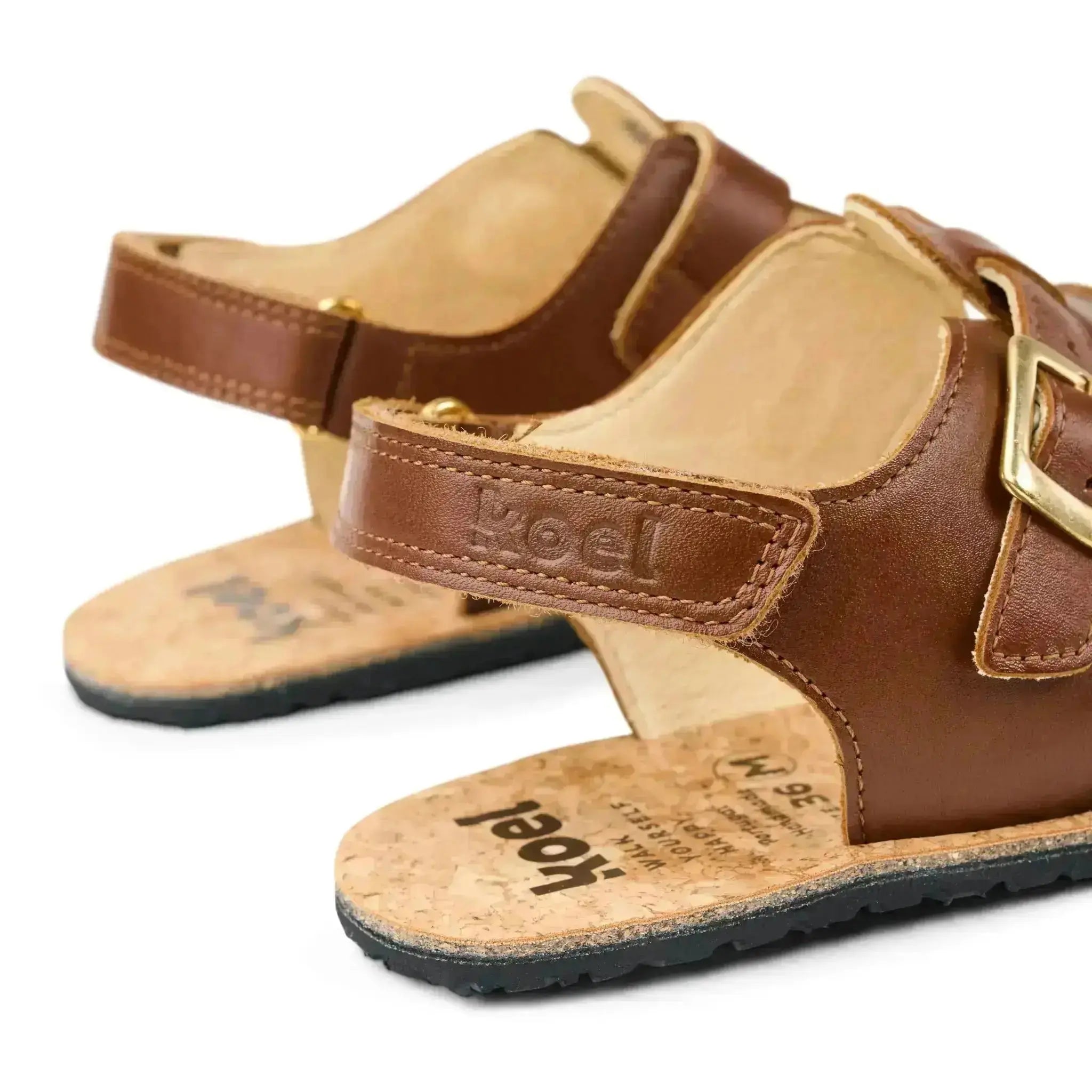 Koel - Ariana Napa Cognac - sandales barefoot