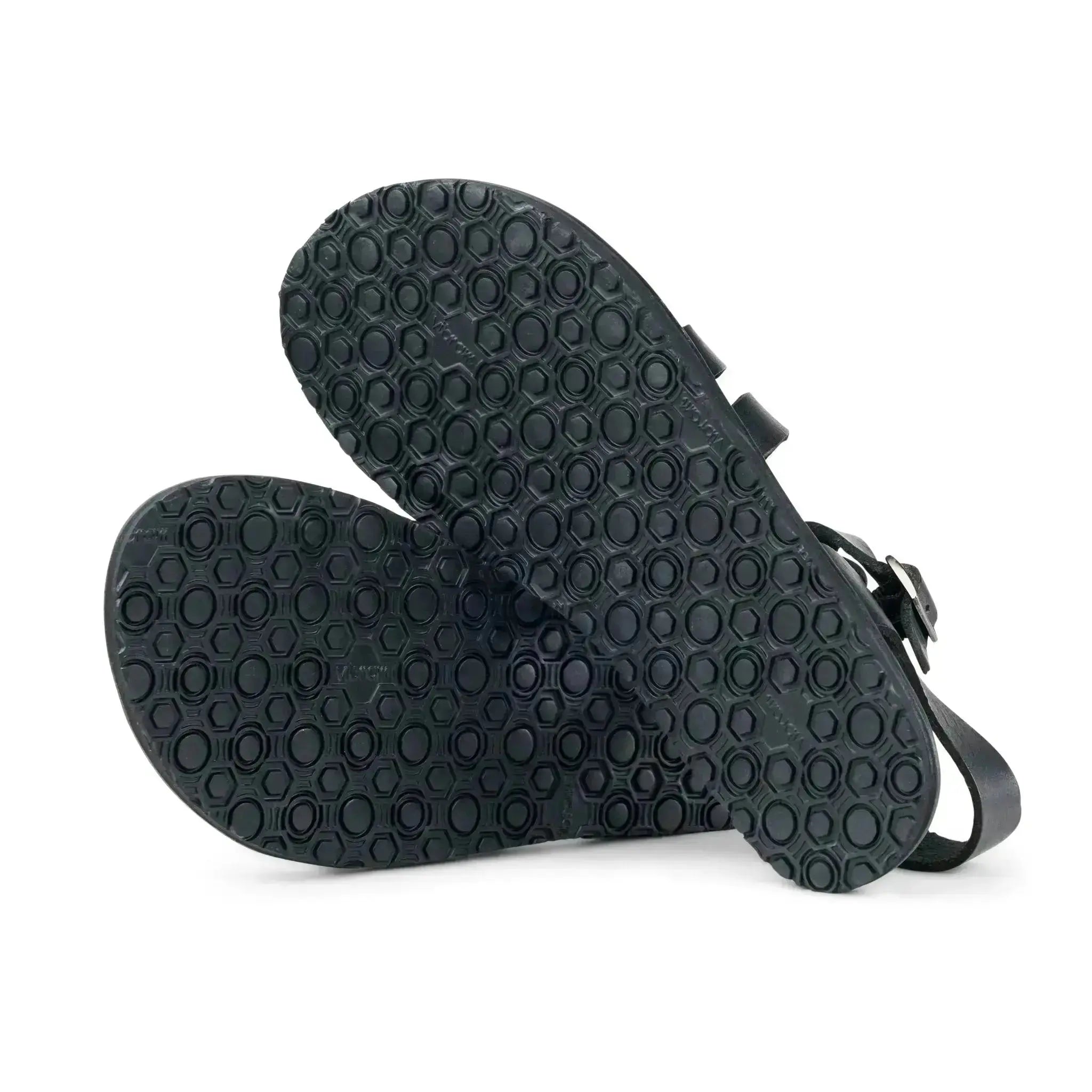 Koel - Athena Napa Noir - Sandales romaines barefoot
