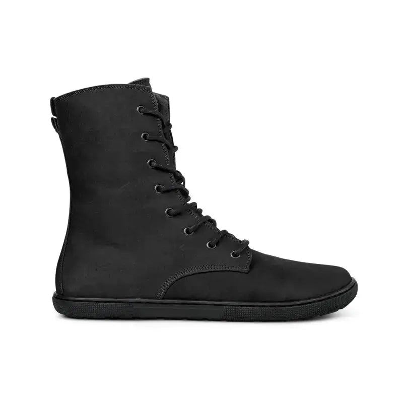 Koel - Faro Laine d'agneau Noir - Bottes barefoot chaudes