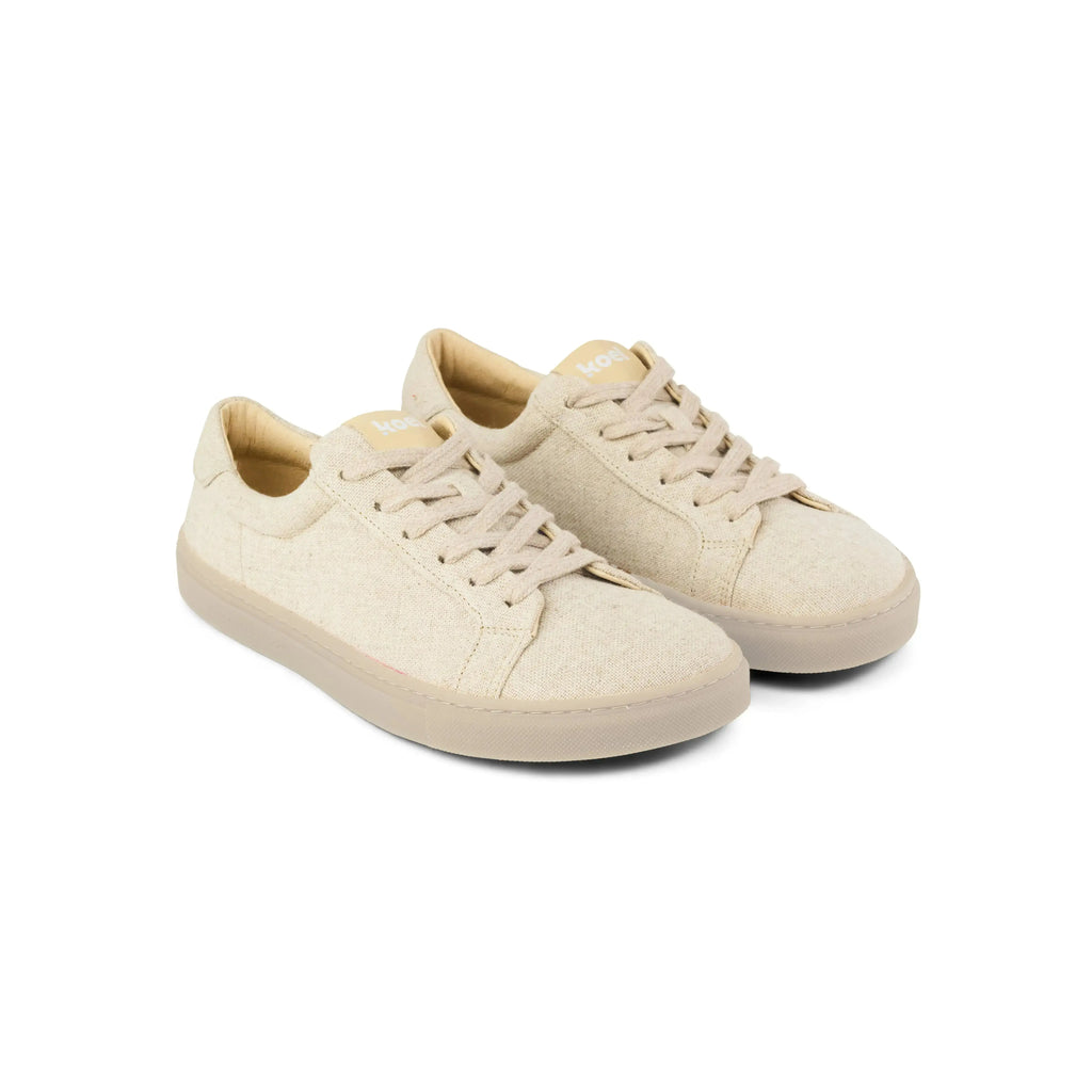 Koel Hazel Canvas All Beige - Lonetas barefoot de mujer beige