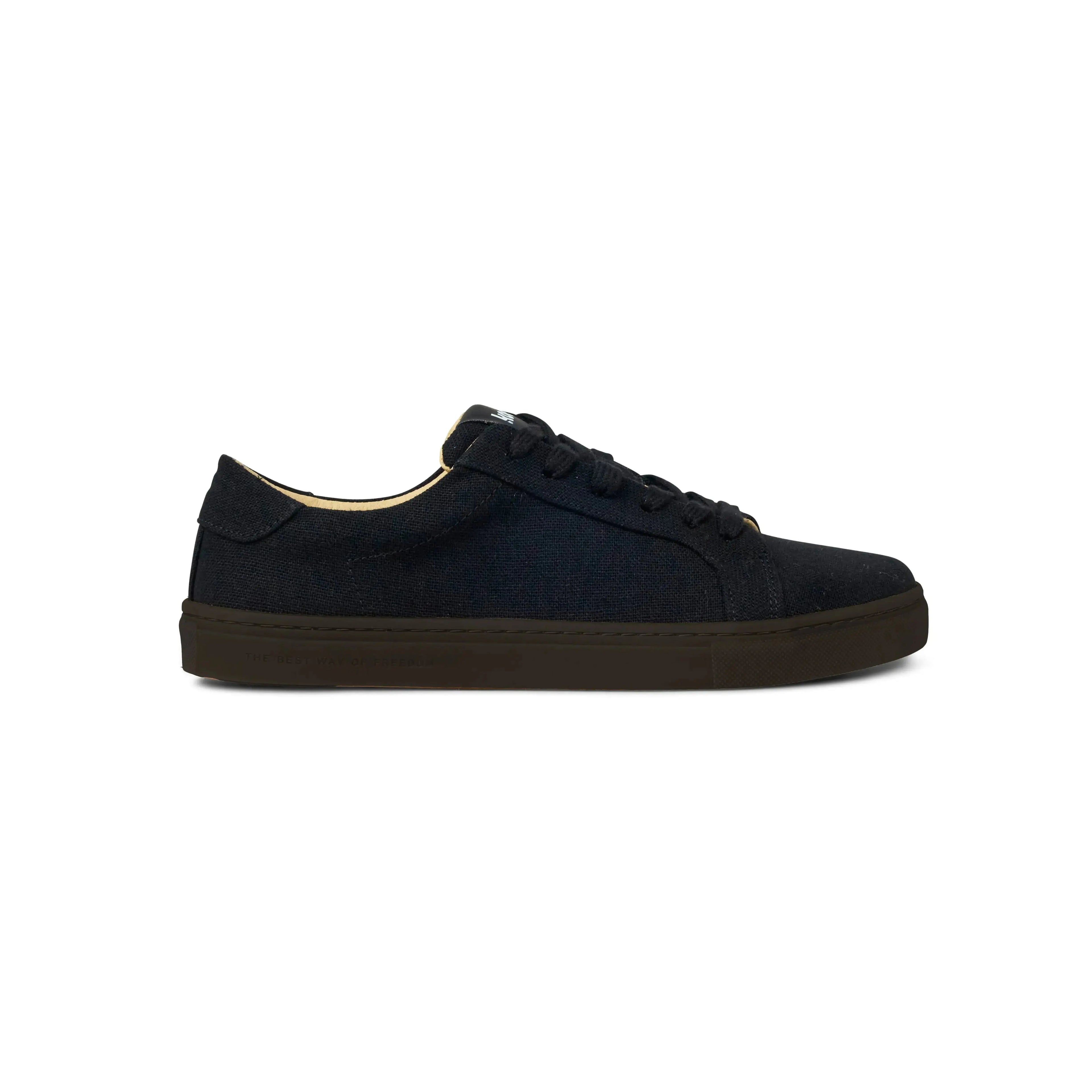 Koel Hazel Canvas All Black - Lonetas barefoot de mujer negras