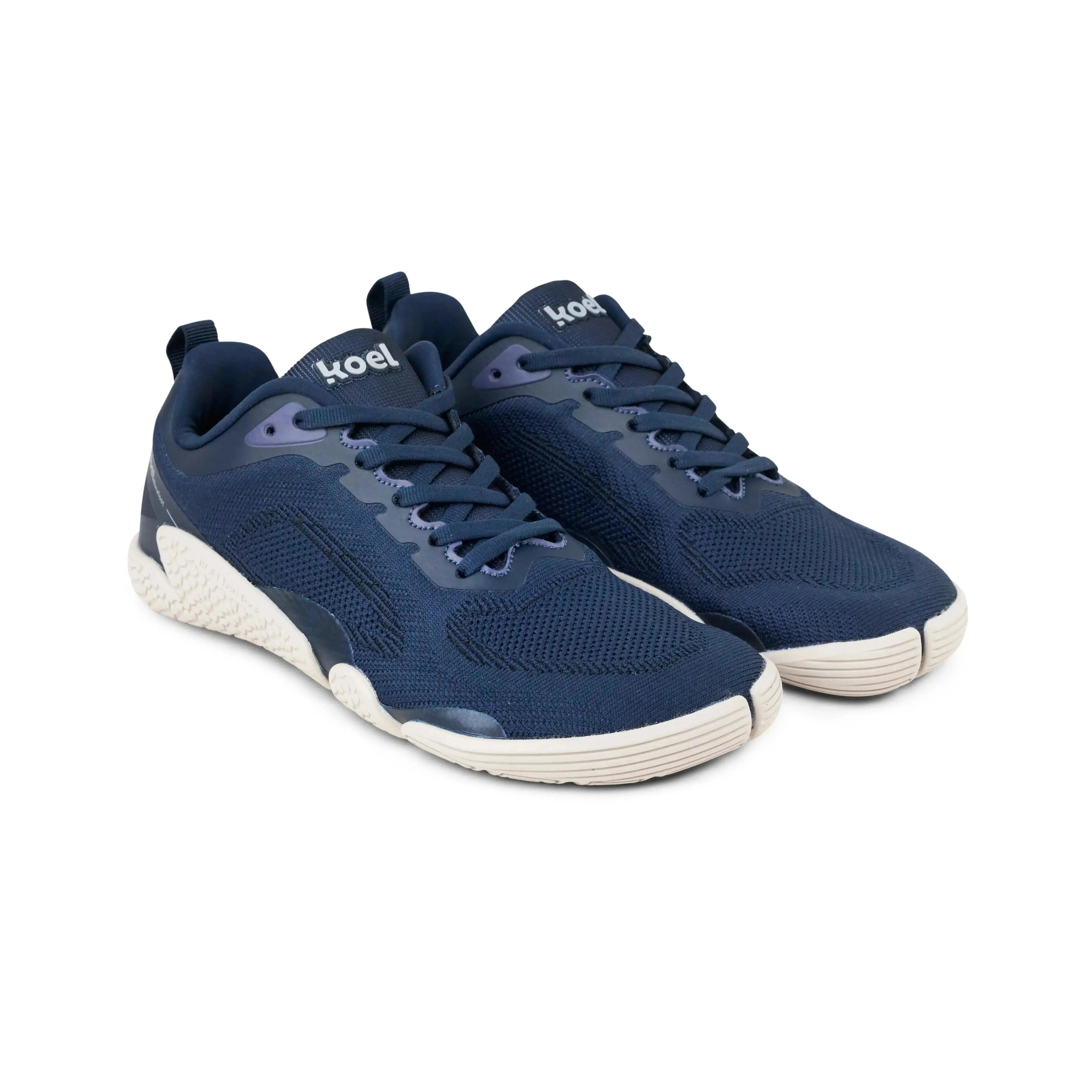 Koel Nico Bleu - Chaussures barefoot pour homme, idéales pour la salle de sport et l'entraînement - Koel - Chaussures Barefoot - Boutique de chaussures barefoot minimalistes et respectueuses