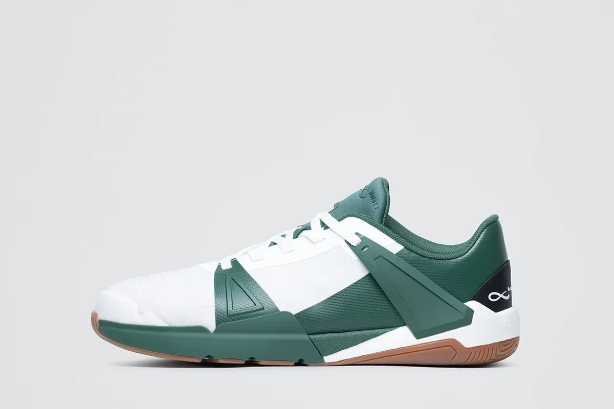Notace Koto 1 Men White Green - Zapatillas barefoot de hombre para deportes de raqueta en pista