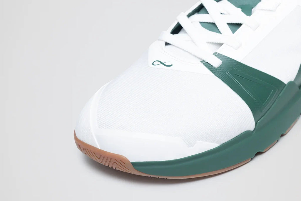 Notace Koto 1 Men White Green - Zapatillas barefoot de hombre para deportes de raqueta en pista