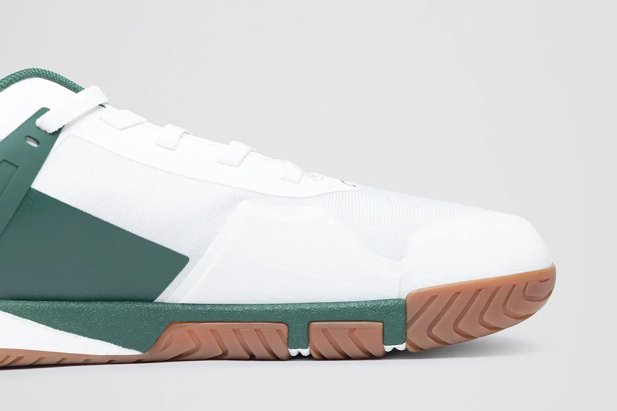 Notace Koto 1 Men White Green - Zapatillas barefoot de hombre para deportes de raqueta en pista