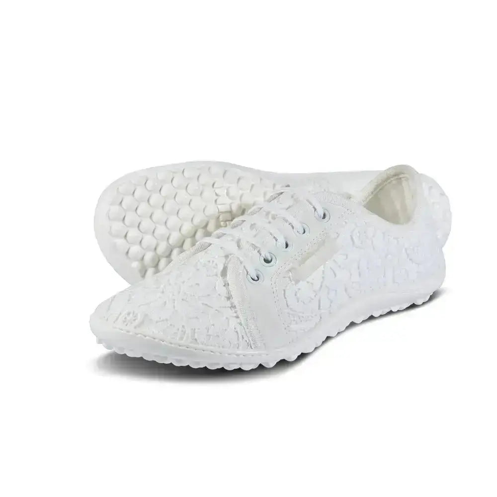 Leguano Amalfi Bianco - Baskets barefoot élégantes