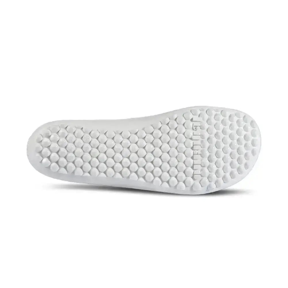 Leguano Amalfi Bianco - Zapatillas barefoot elegantes de mujer blancas