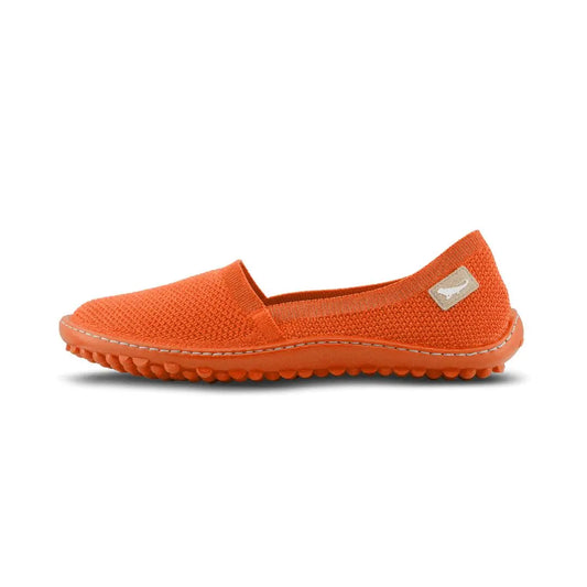 Leguano Flair Orange - Slip-ons barefoot ligeros