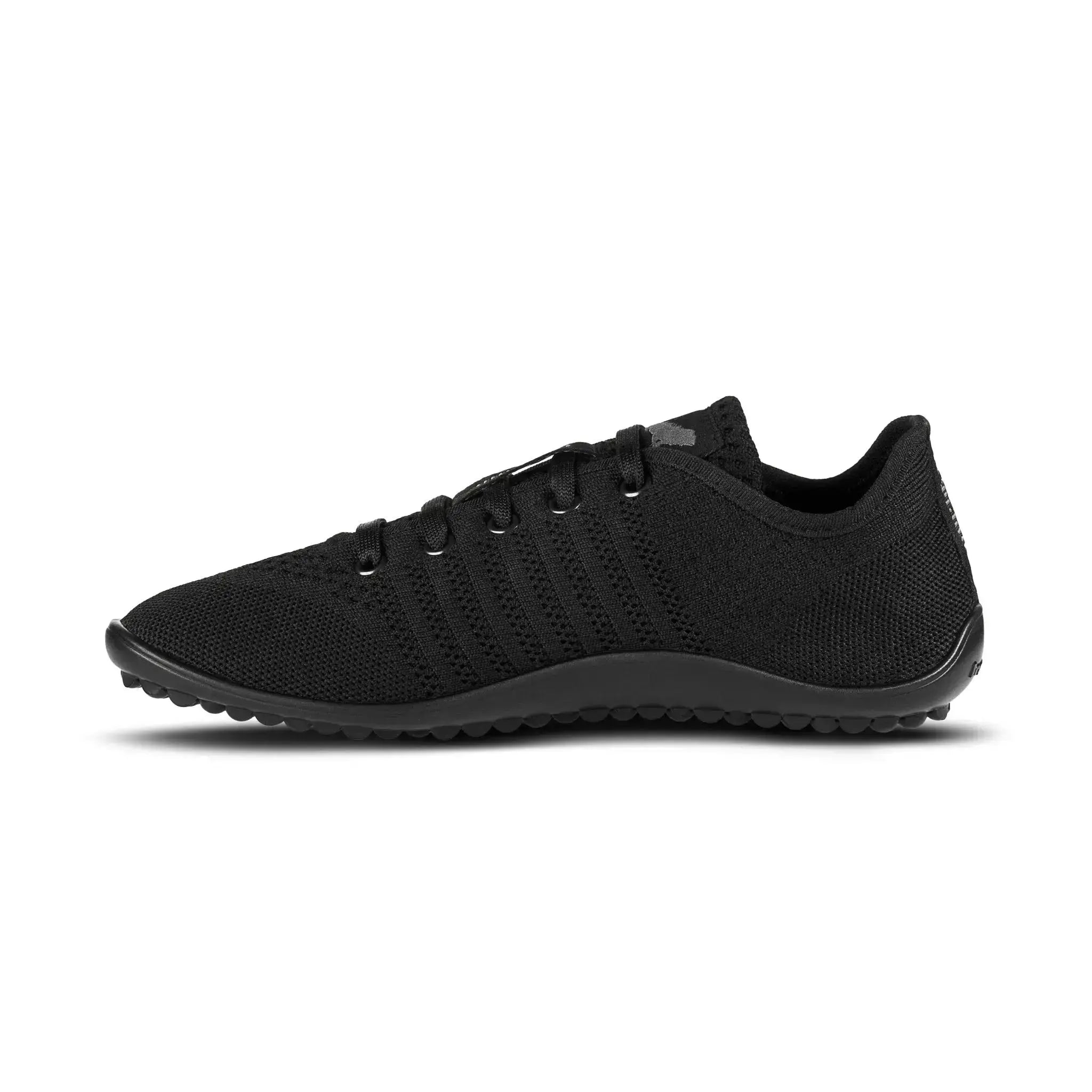 Leguano Go: Black - Deportivas barefoot elegantes