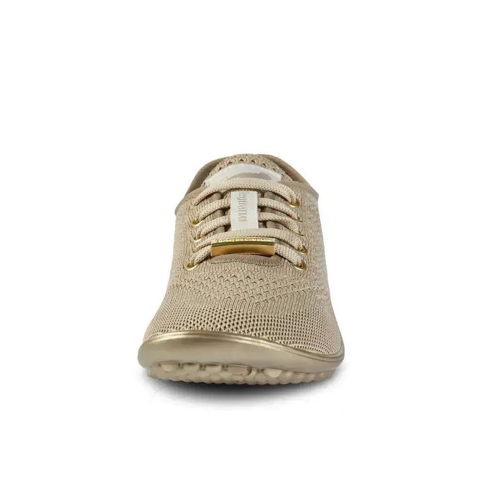 Leguano Go: Gold - Deportivas barefoot elegantes