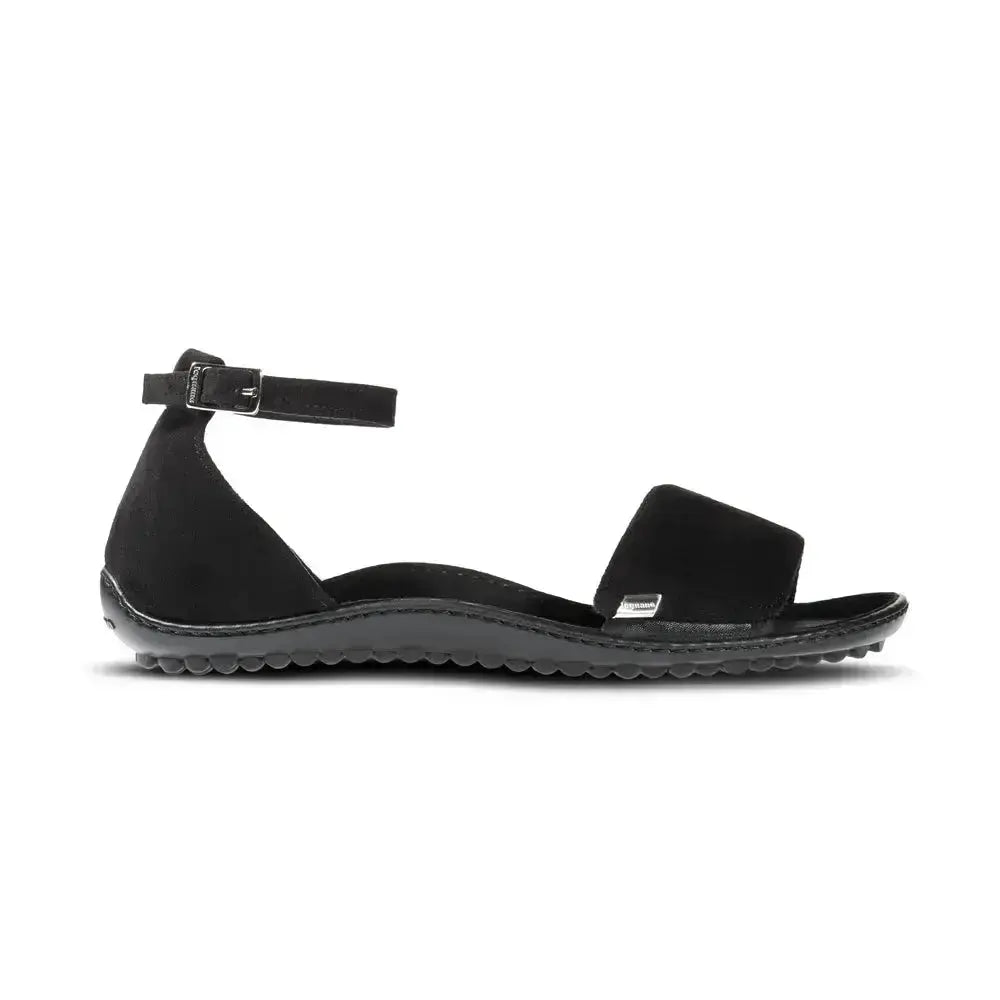Leguano Jara Noir - Sandales barefoot élégantes