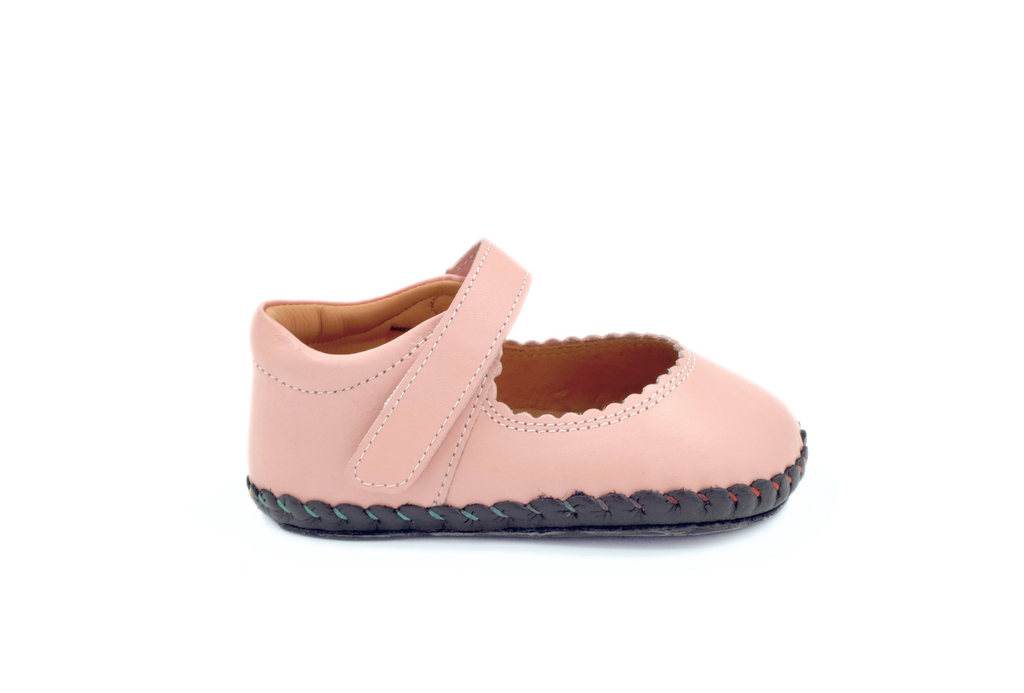 Minimus - Little Dove Pink - merceditas respetuosas de primeros pasos rosas