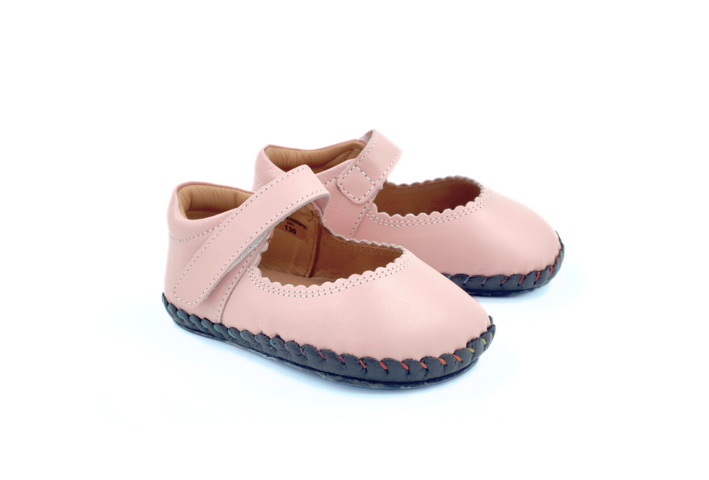 Minimus - Little Dove Pink - merceditas respetuosas de primeros pasos rosas
