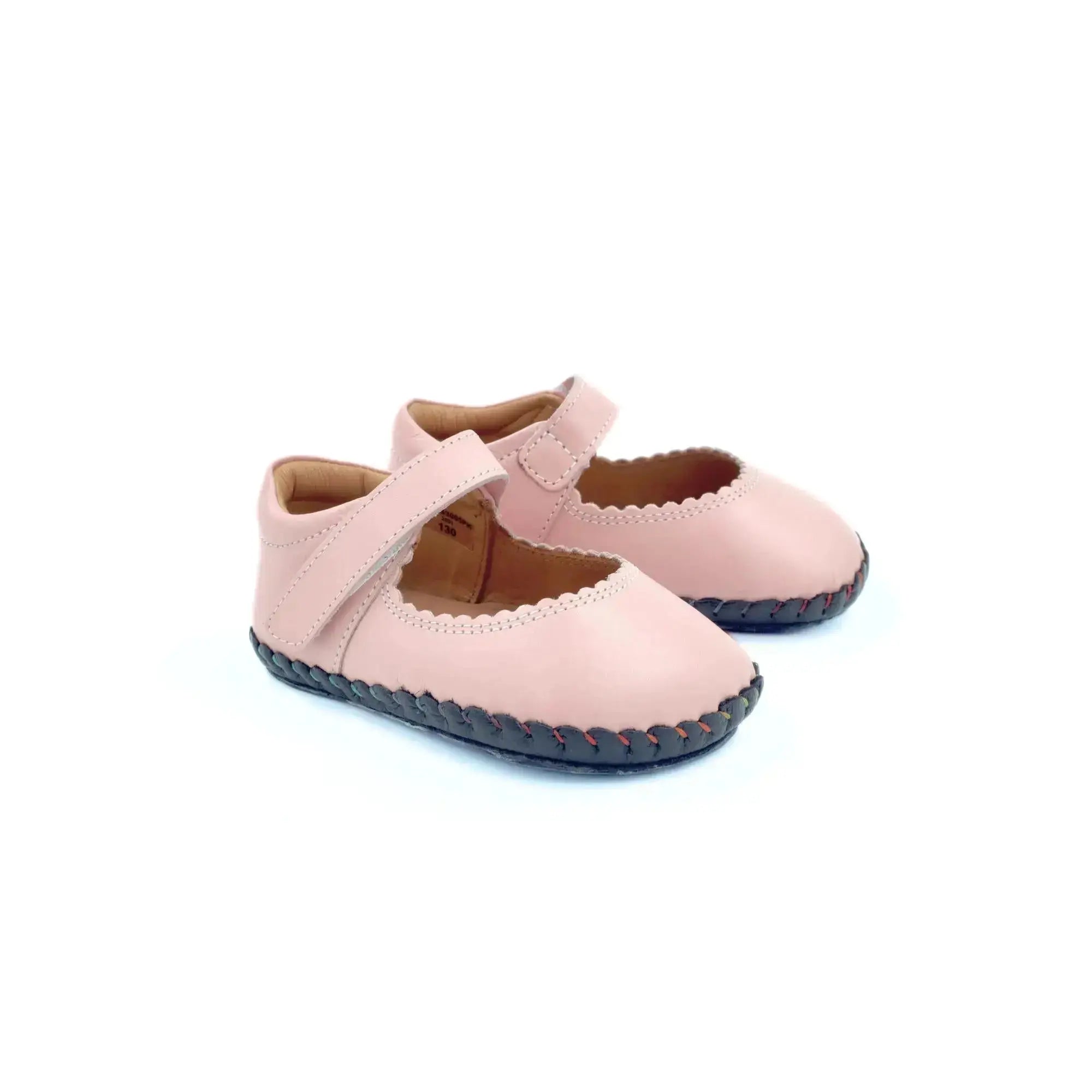 Minimus - Little Dove Pink - babies souples premiers pas roses