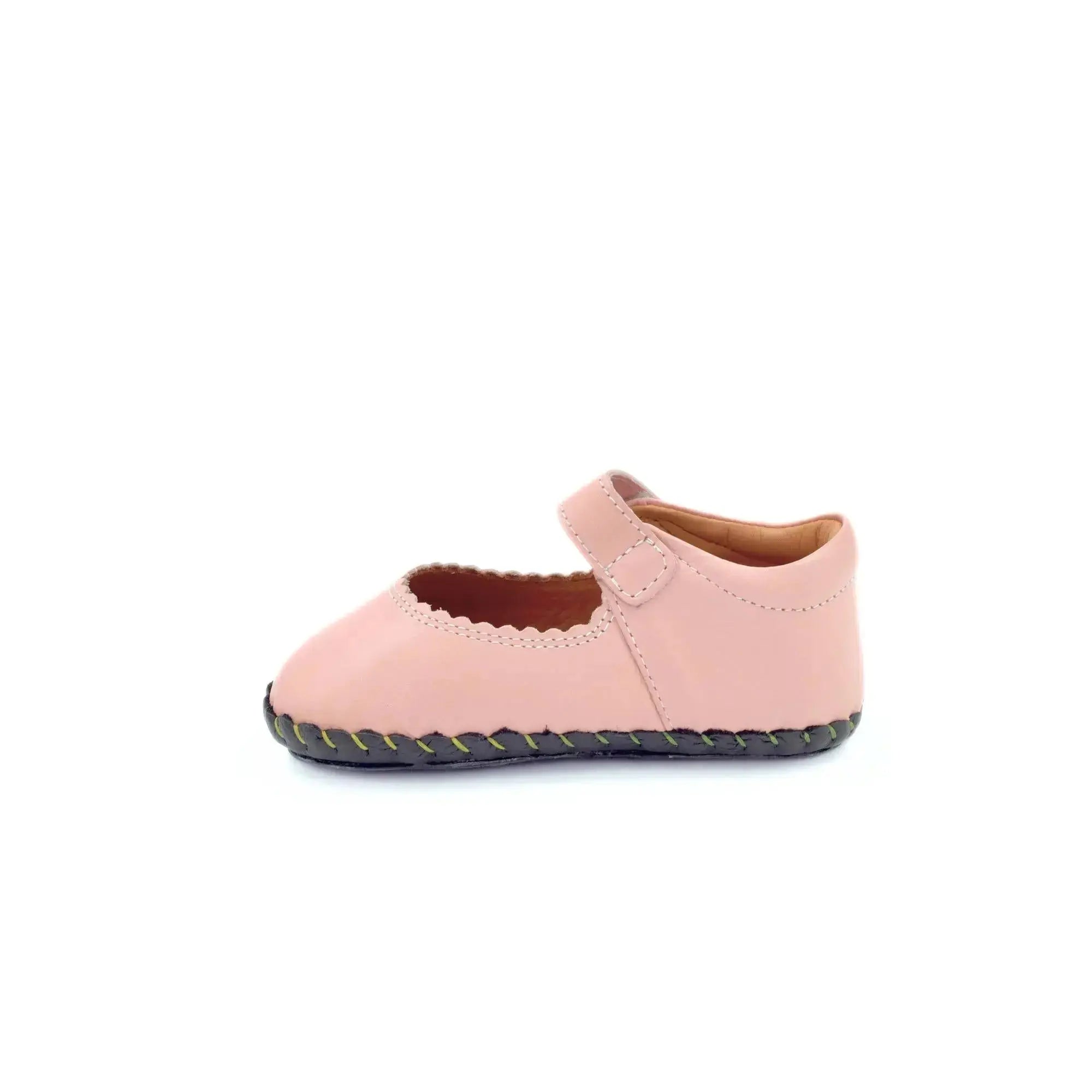 Minimus - Petit Pigeon Rose - chaussons respectueux roses pour premiers pas