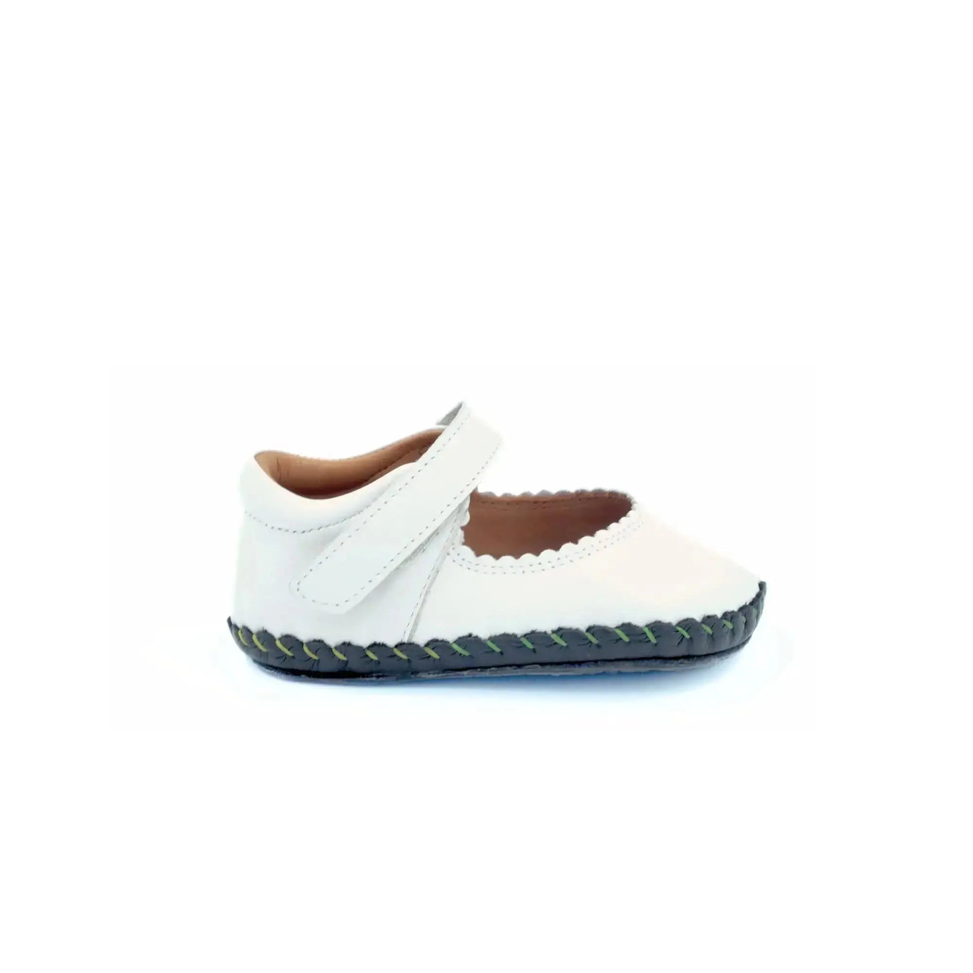 Minimus - Little Dove White - babies souples premiers pas blancs