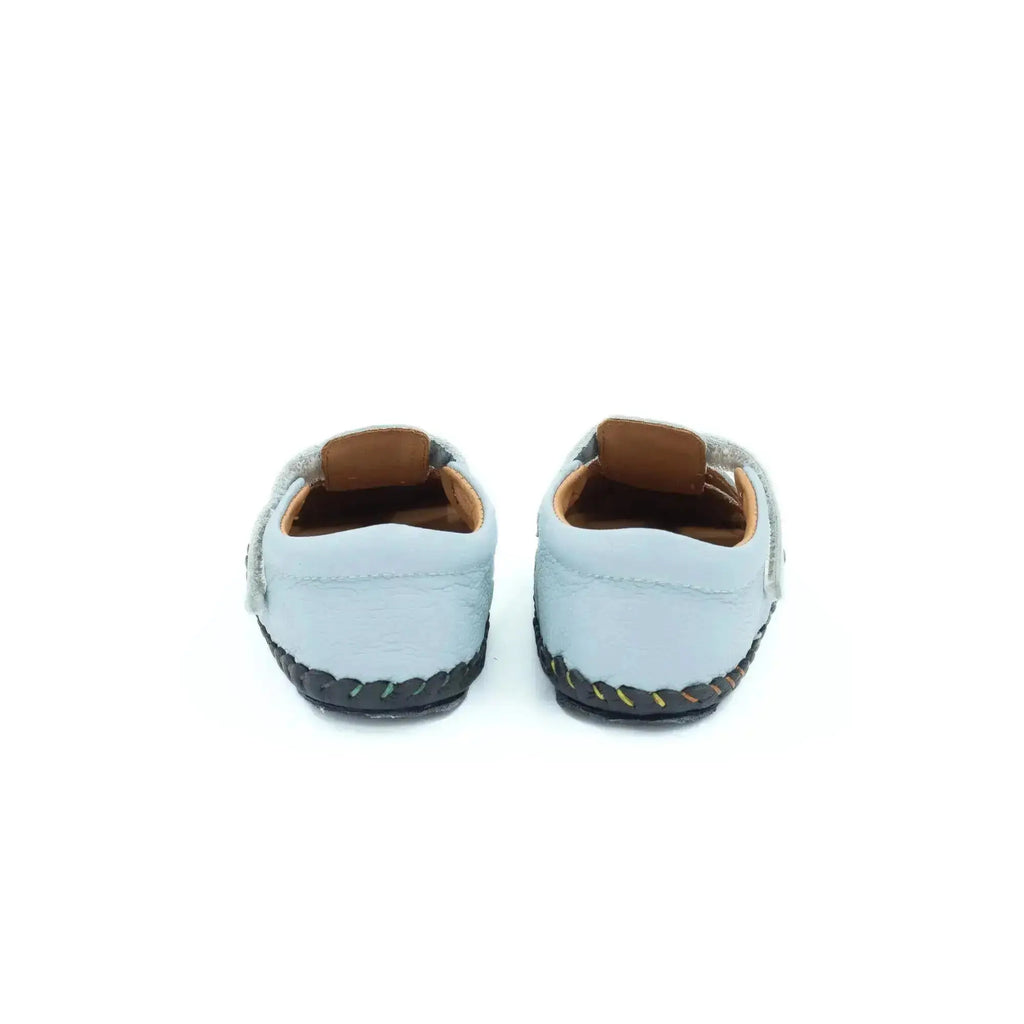 Minimus - Little King Fisher Baby Blue - sandalias respetuosas de primeros pasos azules